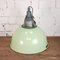 Large Industrial Green Ceiling Light, 1960s, Image 7