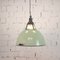 Large Industrial Green Ceiling Light, 1960s, Image 3