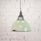 Large Industrial Green Ceiling Light, 1960s, Image 2