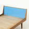 Mid-Century Daybed in Oak and Blue Formica, Former Czechoslovakia, 1960s 4