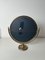 Miroir de Table Rond Mid-Century en Laiton 6