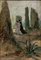 Silvestro Lega, Landschaft, 1860er, Öl auf Holz 2