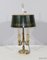 Empire Boulotte Lampe aus Vergoldeter Bronze, 1900er 13