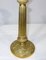 Early 20th Century Empire Brass Candleholders, Set of 2 8