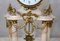 19th Century Louis XVI Style Marble and Bronze Chimney Clocks, Set of 3, Image 11