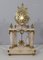 19th Century Louis XVI Style Marble and Bronze Chimney Clocks, Set of 3, Image 25