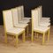 Italian Lacquered and Painted Chairs, 1970s, Set of 8, Image 7