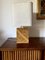 Lampe de Bureau Hollywood Regency Cubic en Bois et Laiton, Italie, 1970s 5