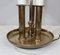 Lámpara de mesa de bronce dorado de principios del siglo XX, Imagen 8