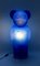 Lámpara Blue Bear posmoderna de Heinz Klein para Elmar Flötotto, Alemania, años 90, Imagen 10
