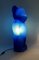 Lámpara Blue Bear posmoderna de Heinz Klein para Elmar Flötotto, Alemania, años 90, Imagen 16