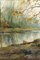 Kees Terlouw, Paisaje de otoño, 1910, Pintura de la lona, Enmarcado, Imagen 4