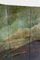 Paravento a quattro pannelli con paesaggio laccato di Bernard Cuenin, anni '70, Immagine 9