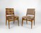 Mid-Century Modern Dining Chairs, France, 1950s, Set of 2 1