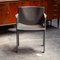 Grey Oak and Leather Dining Chairs by Arnold Merkx for Arco, 1980s, Set of 4 10