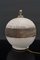 Lampada da tavolo rotonda in ceramica in stile Besnard, Francia, anni '30, Immagine 5
