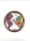 Posacenere o posacenere con mappa del mondo in ceramica policroma di Zaccagnini, Italia, anni '40, Immagine 24