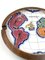 Polychrome Ceramic World Map Catchall or Ashtray from Zaccagnini, Italy, 1940s 22