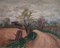 Josef Favre, Printemps à Bernex, óleo sobre lienzo, Imagen 1