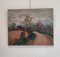 Josef Favre, Printemps à Bernex, óleo sobre lienzo, Imagen 2