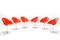 Chaises de Salle à Manger Pivotantes Eros Modèle 4835 par Philippe Starck pour Kartell, Set de 6 1