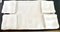Tablecloth and Napkins in White Linen, 1900, Set of 17, Image 1