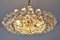 Large Austrian Chandelier in Brass and Crystal Glass from Bakalowits & Söhne, 1960s 7
