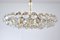 Large Austrian Chandelier in Brass and Crystal Glass from Bakalowits & Söhne, 1960s, Image 1