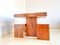 Dining Table and Benches in Teak, Italy, 1970s, Set of 3 6