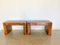 Dining Table and Benches in Teak, Italy, 1970s, Set of 3 12