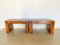 Dining Table and Benches in Teak, Italy, 1970s, Set of 3 11