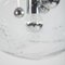 Lámpara colgante bola de vidrio de Ger Furth para Doria Leuchten, años 60, Imagen 4