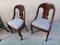 Mahogany Gondola Chairs, 1960s, Set of 4 14