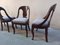 Mahogany Gondola Chairs, 1960s, Set of 4 19