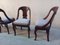 Mahogany Gondola Chairs, 1960s, Set of 4, Image 4
