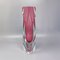 Astonishing Pink Vase by Flavio Poli for Seguso, Italy, 1960s 2