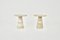 Travertine Side Tables, Set of 2 1