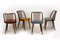 Beech Dining Chairs from Ton, 1960s, Set of 4, Image 2