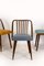 Beech Dining Chairs from Ton, 1960s, Set of 4 5