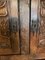 15th Century Gothic 4-Door Cupboard or Wardrobe in Oak 4