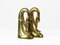 Brass Swan Bookends, 1960s, Set of 2 6