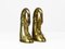 Brass Swan Bookends, 1960s, Set of 2 7