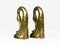 Brass Swan Bookends, 1960s, Set of 2 4