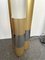 Space Age Gilt Metal Organ Floor Lamp from Luci Italia, Italy, 1970s, Image 7