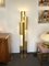 Space Age Gilt Metal Organ Floor Lamp from Luci Italia, Italy, 1970s, Image 2