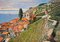 Roberto Gherardi, Saint Saphorin, suizo, años 80, óleo sobre lienzo, enmarcado, Imagen 1