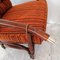 Vintage Reed Armlehnstühle aus Bambus, Rattan & Nickel mit Hufeisen-Rückenlehne von John Wisner für Ficks, Usa, 1954 8