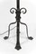 Lámpara de pie Rooster de hierro forjado de Jean Touret para Ateliers Marolles, años 50, Imagen 10