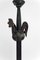 Lámpara de pie Rooster de hierro forjado de Jean Touret para Ateliers Marolles, años 50, Imagen 7