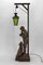 Jugendstil The Good Suppenlampe von Victor Rousseau, 1900er 6